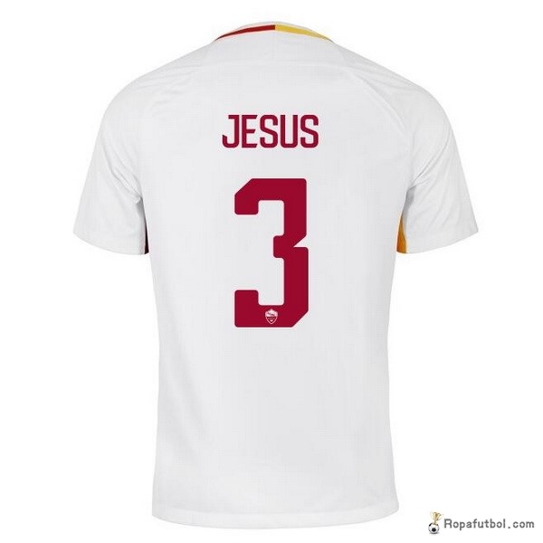 Camiseta As Roma Replica Segunda Ropa Jesus 2017/18